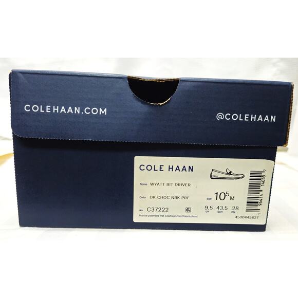 Men's Cole Haan Brown US Size 10.5M Wyatt Bit Driver Shoes - Picture 6 of 6